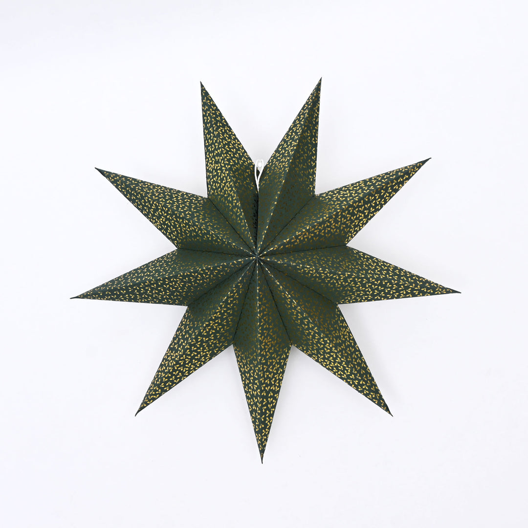 Handmade Paper Star Hanging Ornament | Christmas & Seasonal Ornament | 60 cm