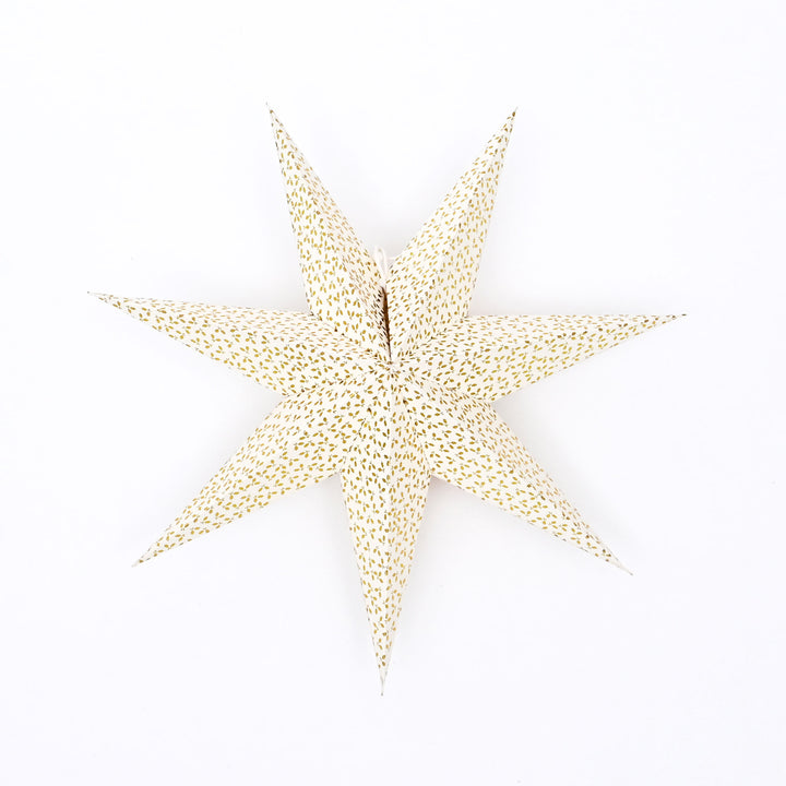 Handmade Paper Star Hanging Ornament | Christmas & Seasonal Decor | 46 cm
