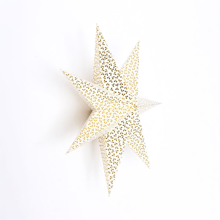 Handmade Paper Star Hanging Ornament | Christmas & Seasonal Decor | 46 cm