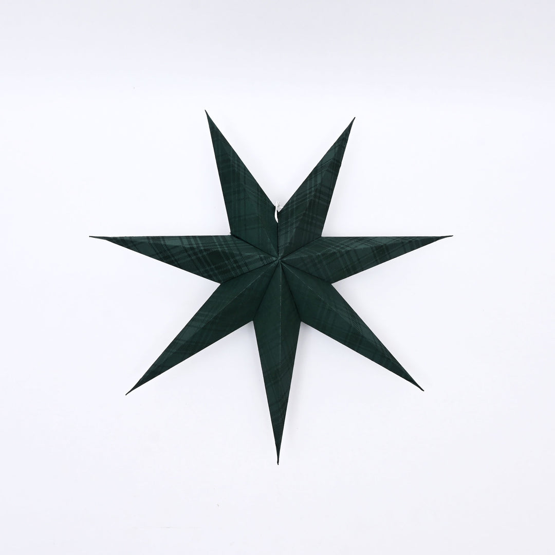Handmade Paper Star Hanging Ornament | Christmas & Seasonal Ornament | 75 cm