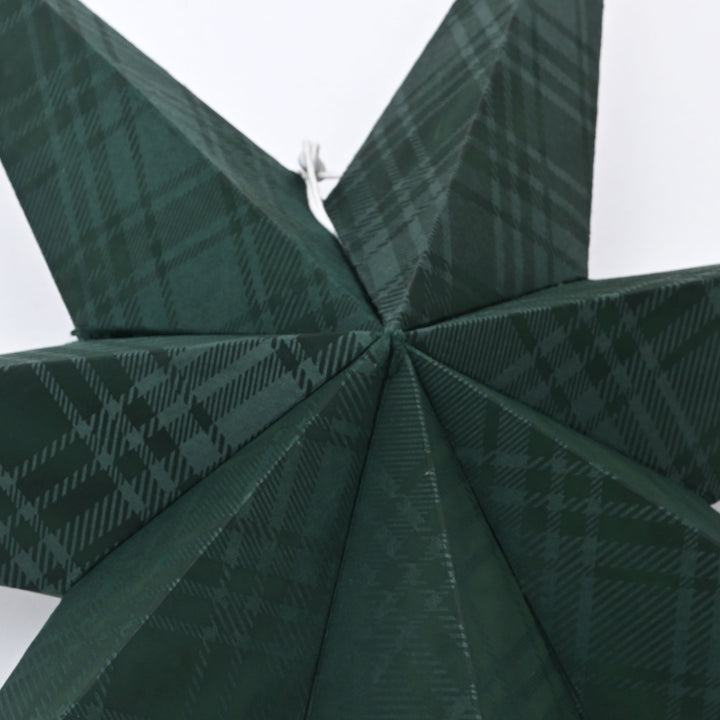 Handmade Paper Star Hanging Ornament | Christmas & Seasonal Ornament | 75 cm