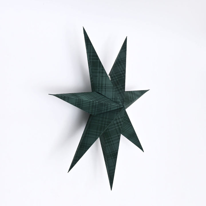 Handmade Paper Star Hanging Ornament | Christmas & Seasonal Ornament | 75 cm