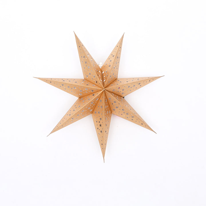 Handcrafted Paper Star Hanging Ornament | Christmas & Seasonal Ornament | 46 cm