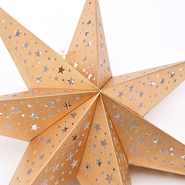 Handcrafted Paper Star Hanging Ornament | Christmas & Seasonal Ornament | 46 cm