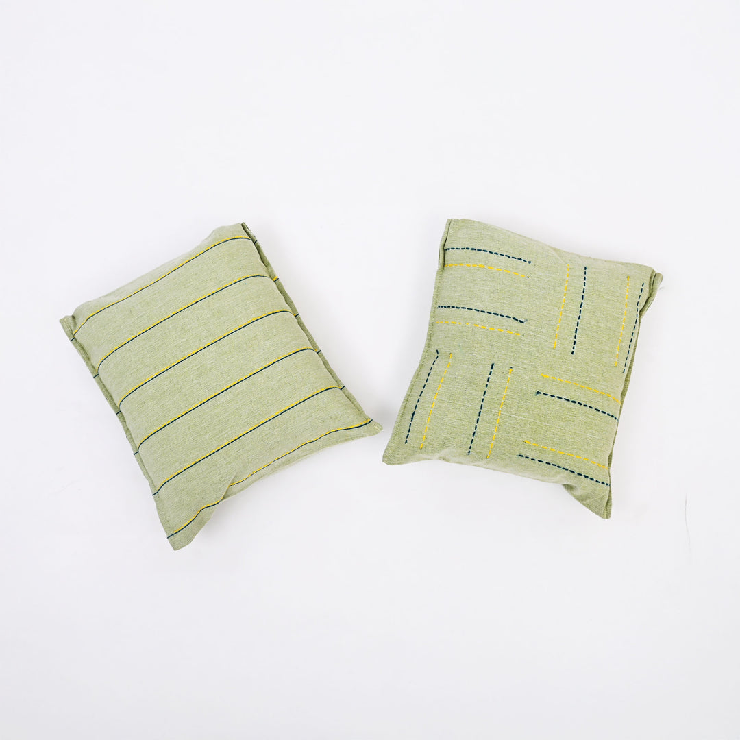 Cotton Pillow Covers - Handwoven Comfort