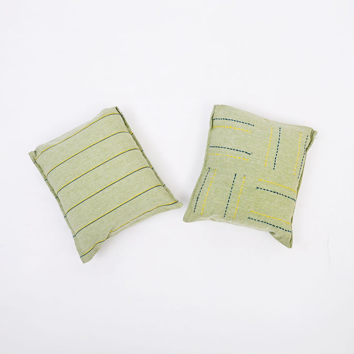 Cotton Pillow Covers - Handwoven Comfort