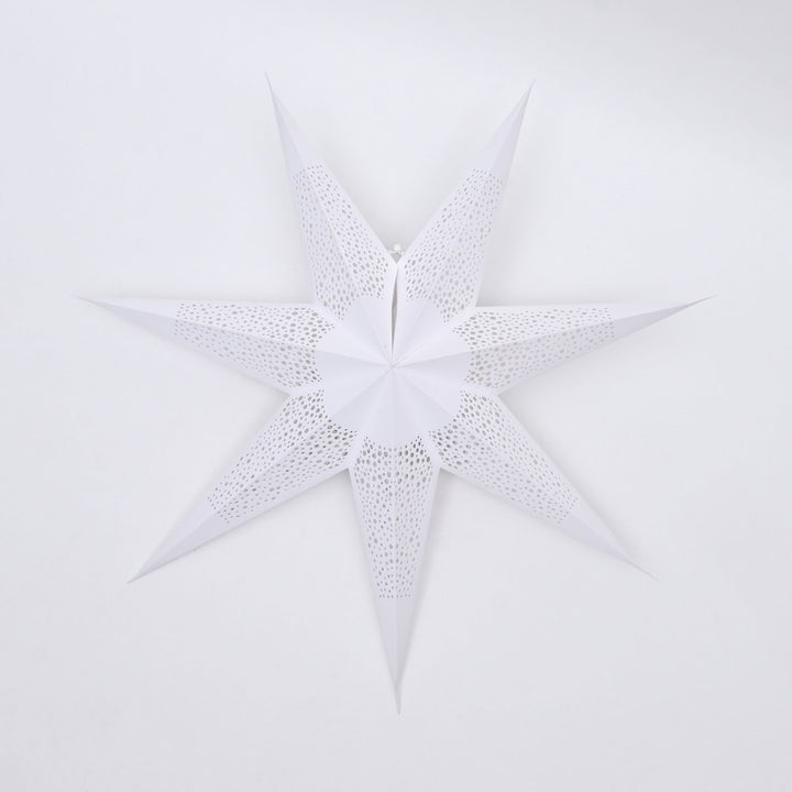 Handmade Paper Star Hanging Ornament | Christmas & Seasonal Decor | 75 cm