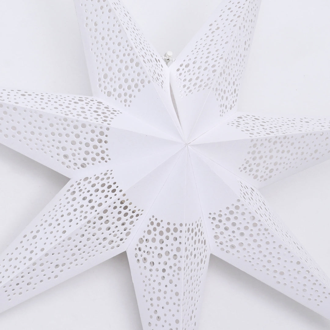 Handmade Paper Star Hanging Ornament | Christmas & Seasonal Decor | 75 cm