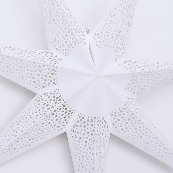Handmade Paper Star Hanging Ornament | Christmas & Seasonal Decor | 75 cm