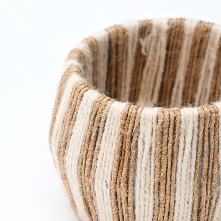 Thread Napkin Rings | Set of 4 | 100% Mango Wood