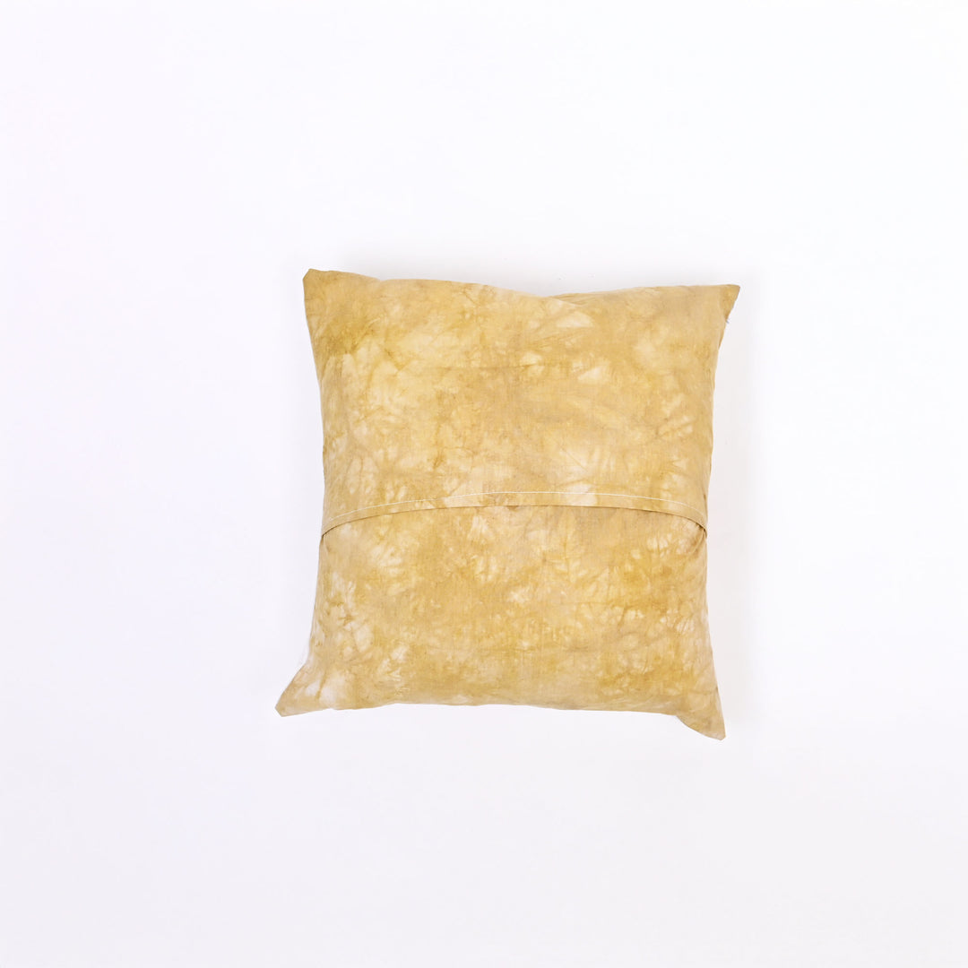 Handcrafted Casement Throw Pillow Cover | Delicate Floral Embroidery