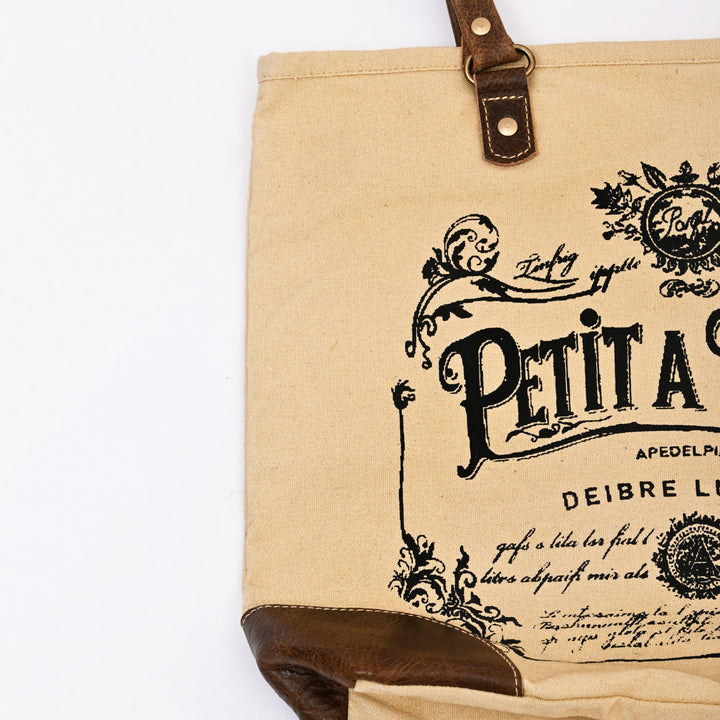 Vintage|Inspired Canvas Tote | Chic & Eco|Friendly