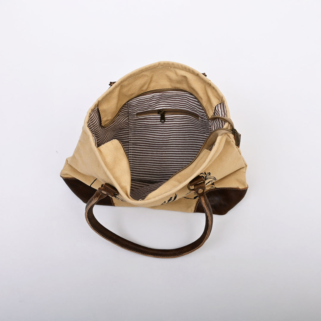 Vintage|Inspired Canvas Tote | Chic & Eco|Friendly