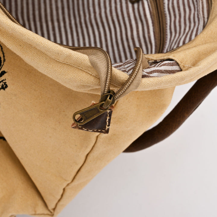 Vintage|Inspired Canvas Tote | Chic & Eco|Friendly