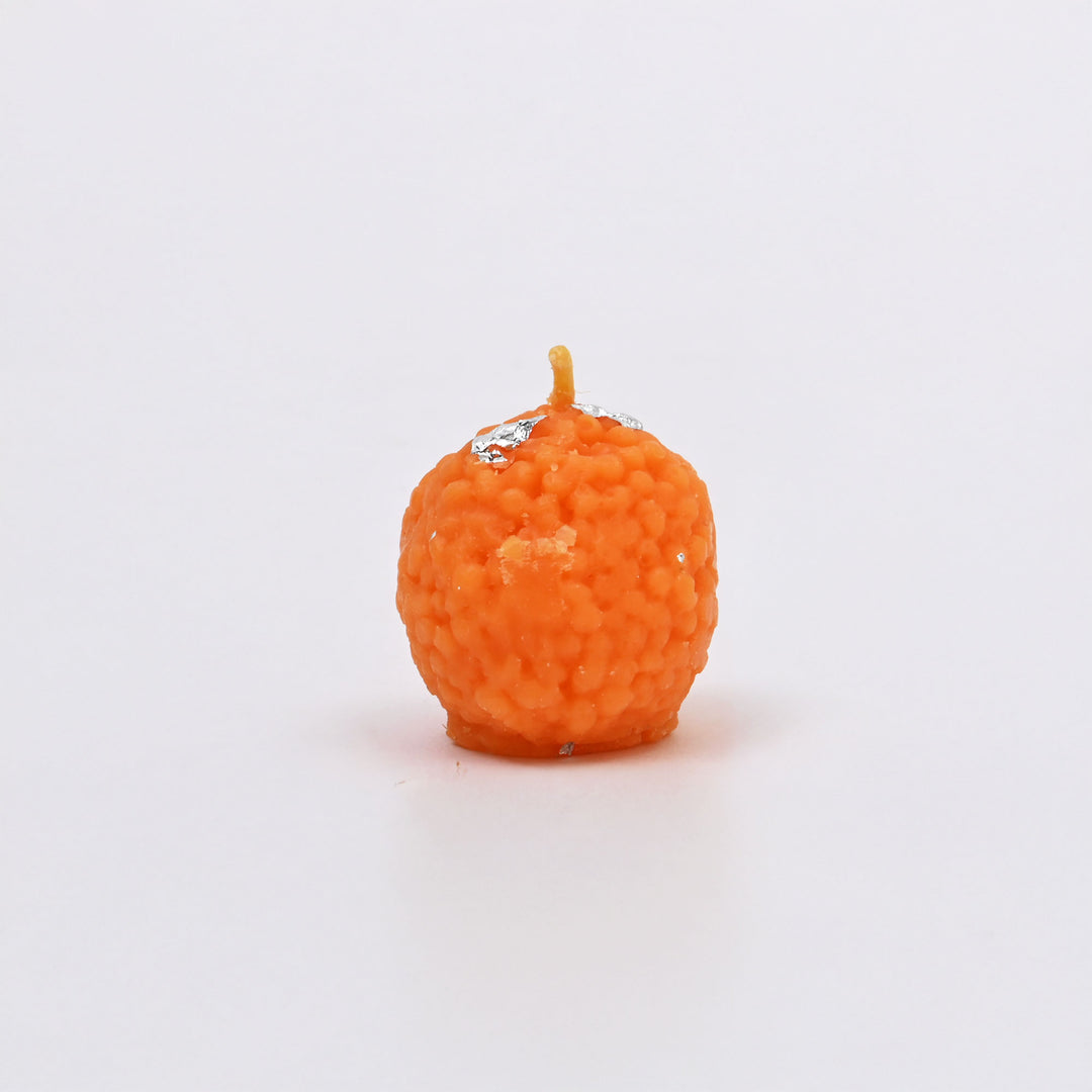 Laddu Festival Candles | Kesar Cardamom Soy Wax Indian Sweet Design