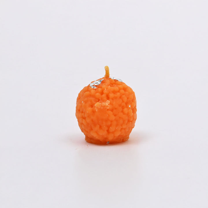 Laddu Festival Candles | Kesar Cardamom Soy Wax Indian Sweet Design