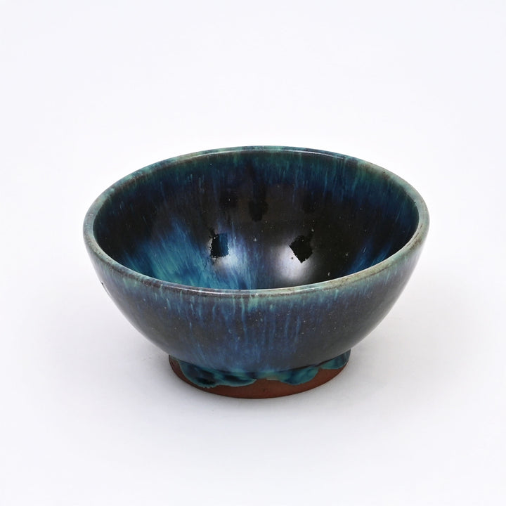 Handmade Terracotta Serving Bowl | Sea Green Glaze | Rustic Elegance for Everyday Dining