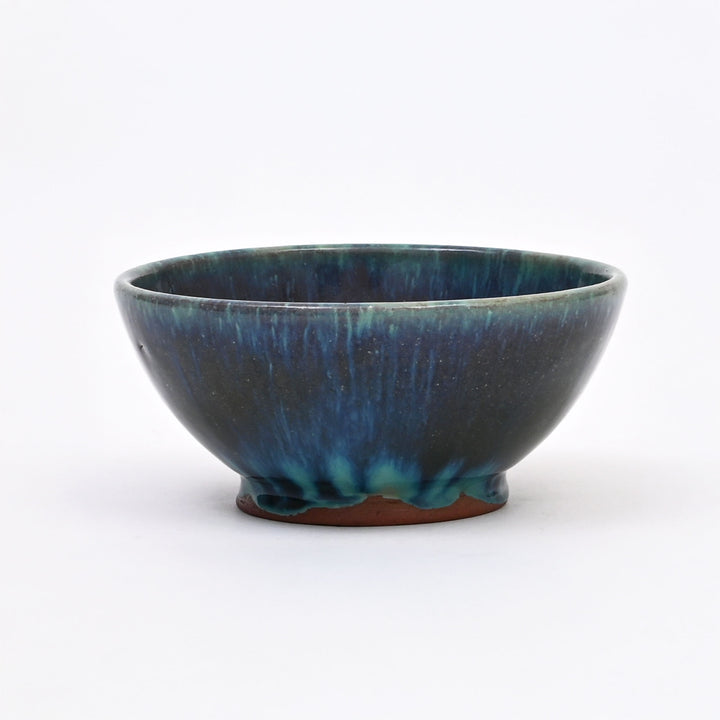 Handmade Terracotta Serving Bowl | Sea Green Glaze | Rustic Elegance for Everyday Dining