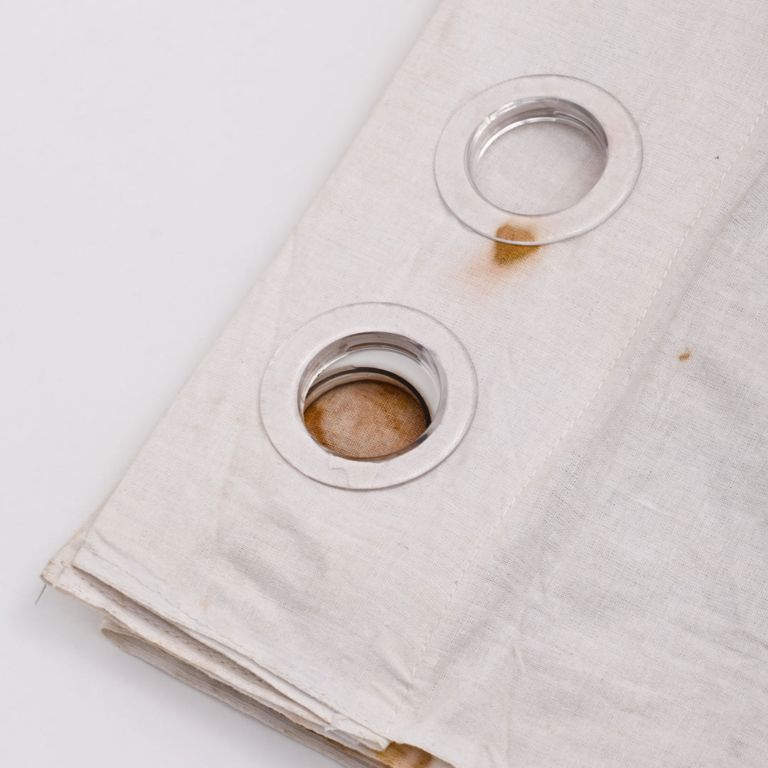 Natural Bamboo Cotton Curtain  Soft Light & Airy Drape