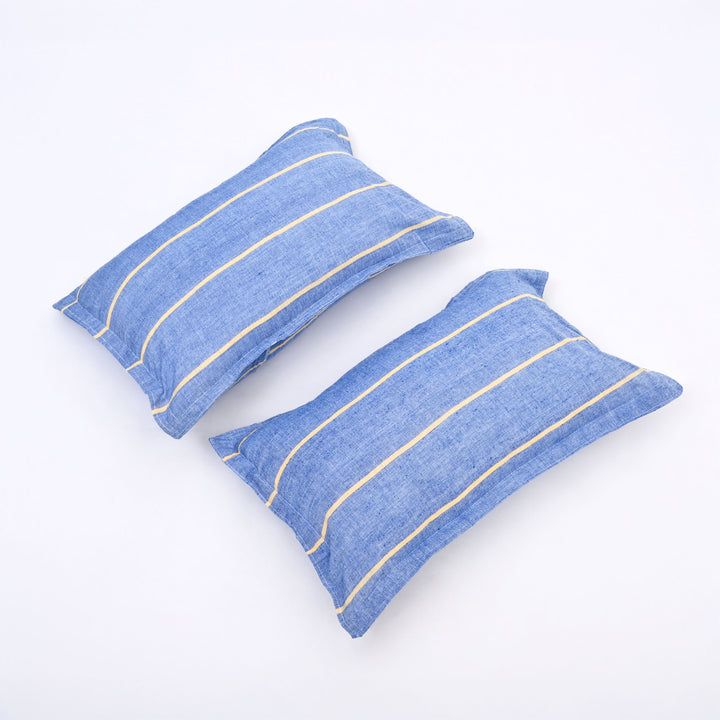Handwoven Cotton Bedsheet with 2 Pillow Cover