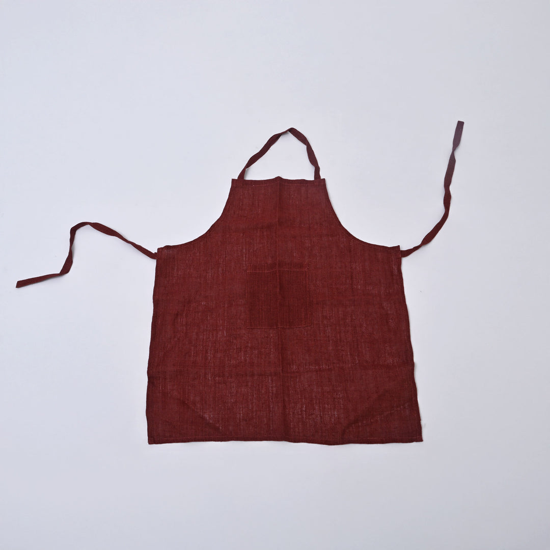 Set of 3 Handloom Linen Apron