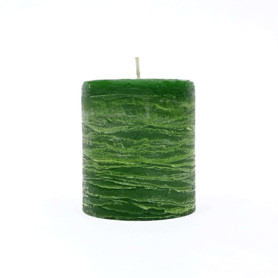 Pillar Candle | Rustic Finish | 3.5”