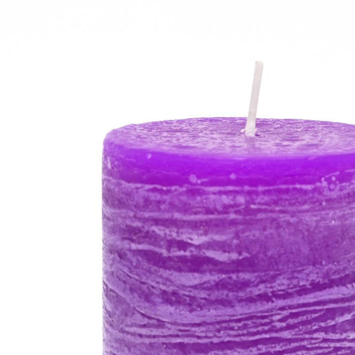 Pillar Candle | Rustic Finish | 6.5”