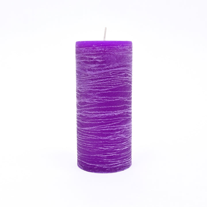 Pillar Candle | Rustic Finish | 6.5”