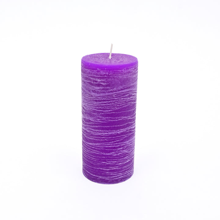 Pillar Candle | Rustic Finish | 6.5”