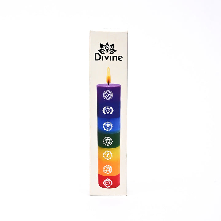 7 Chakra Candle