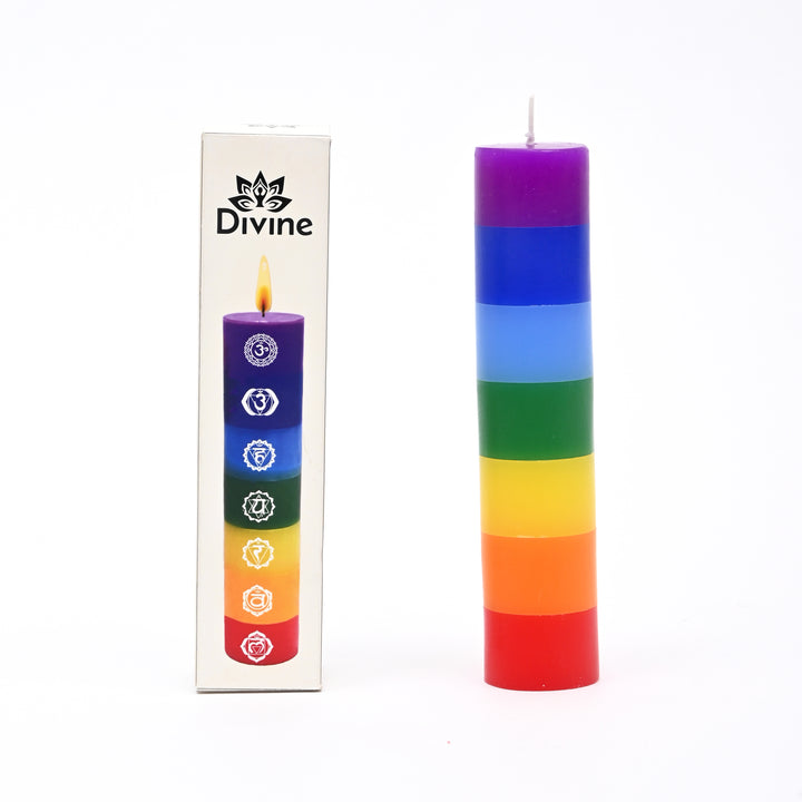 7 Chakra Candle