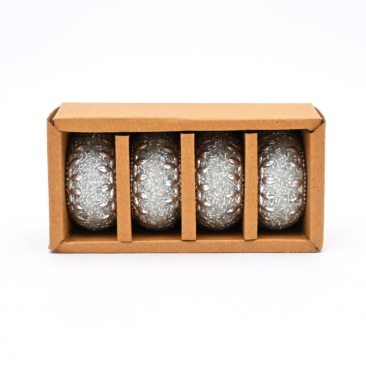 Festive Beaded Napkin Rings