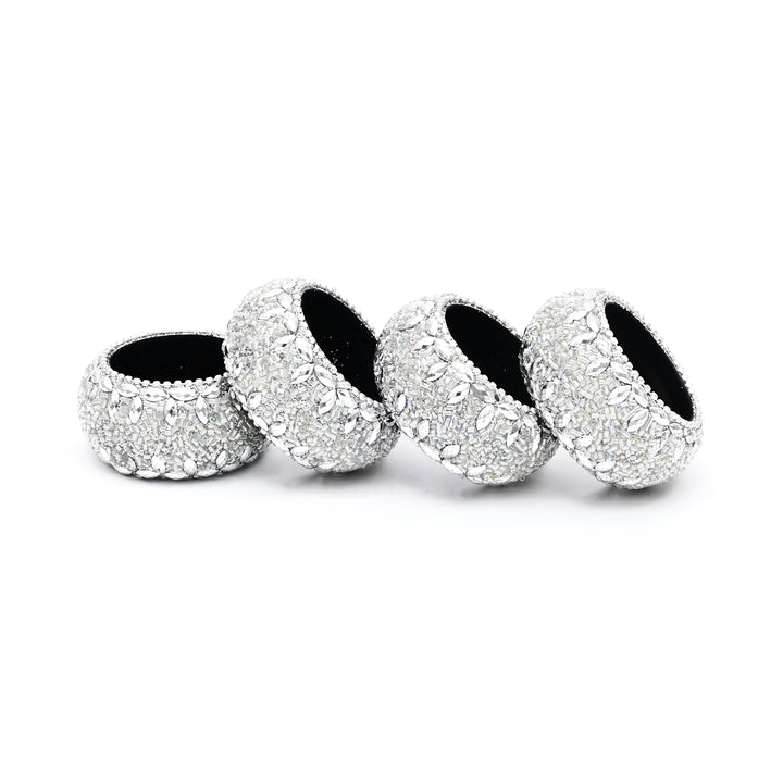 Festive Beaded Napkin Rings