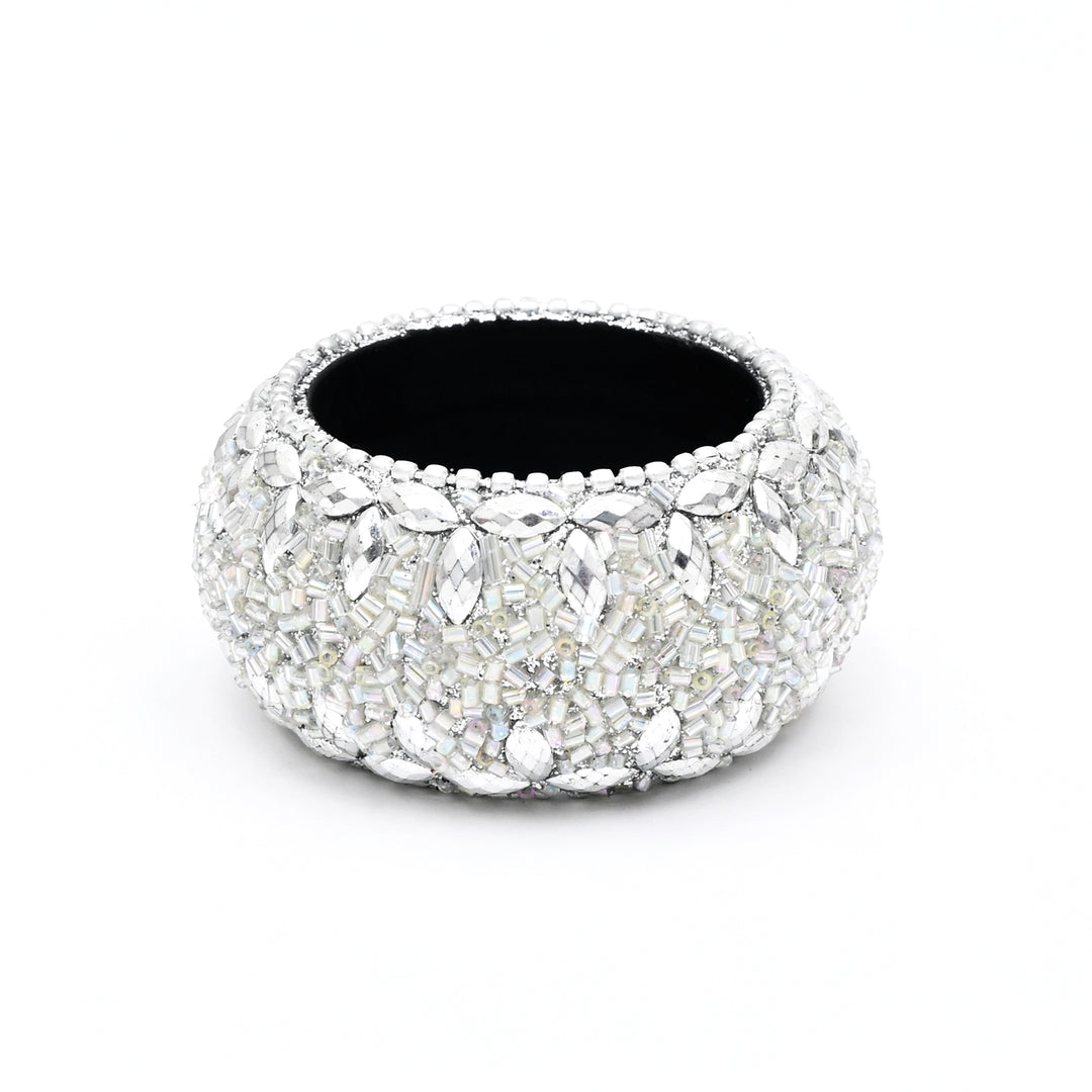 Festive Beaded Napkin Rings