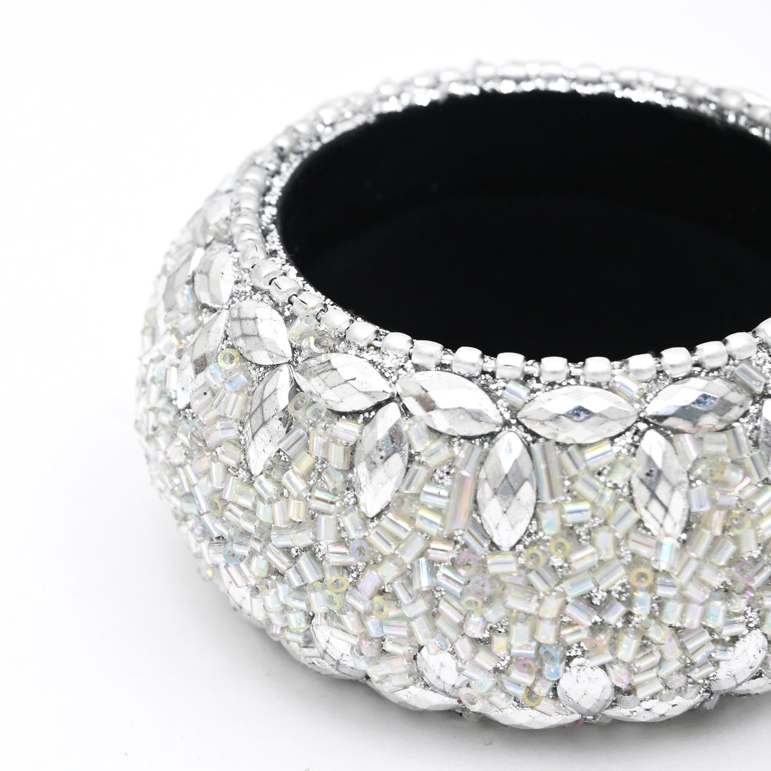 Festive Beaded Napkin Rings