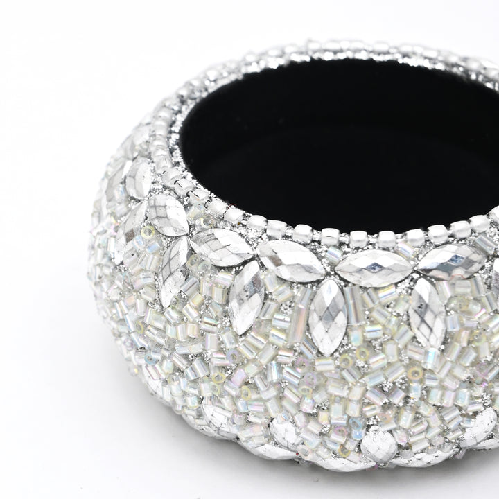 Festive Beaded Napkin Rings