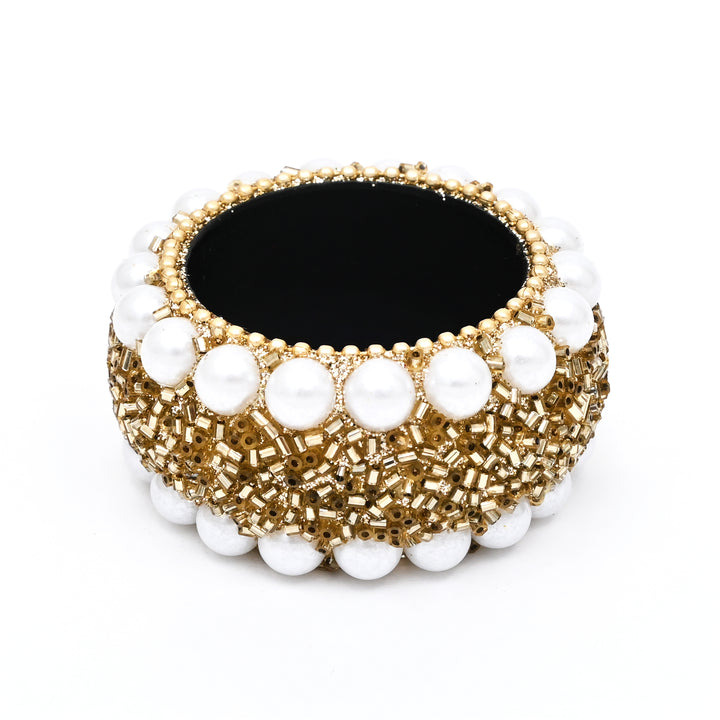 Festive Beaded Napkin Rings