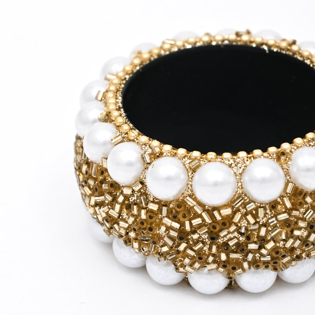 Festive Beaded Napkin Rings
