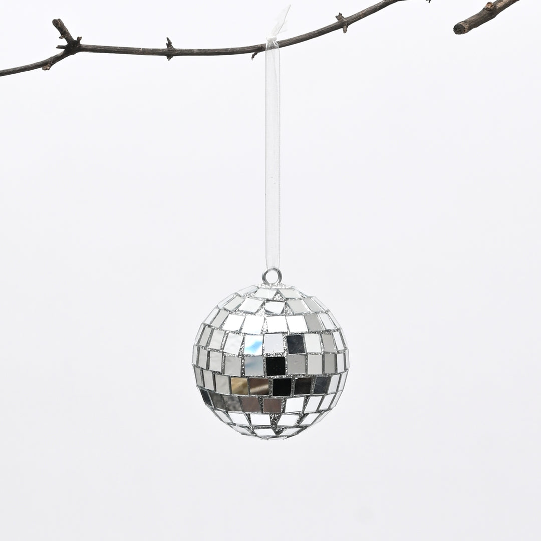 Glass Mosiac Hanging Ball Ornaments