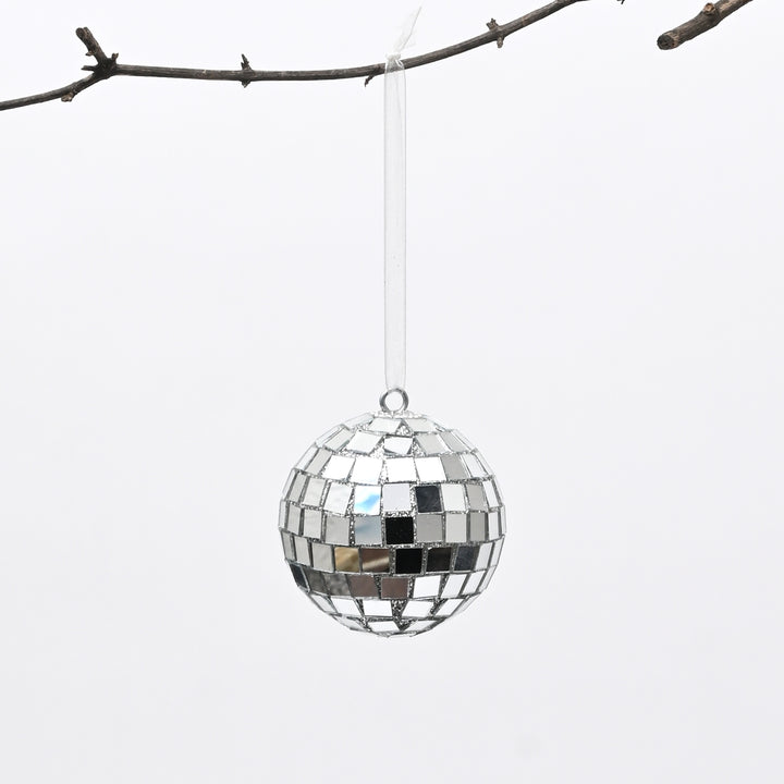 Glass Mosiac Hanging Ball Ornaments