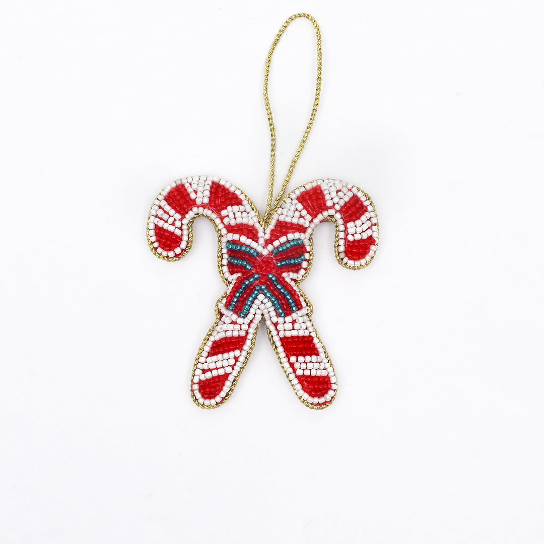 Decorative Hanging Candy Cane Ornament | Christmas Décor