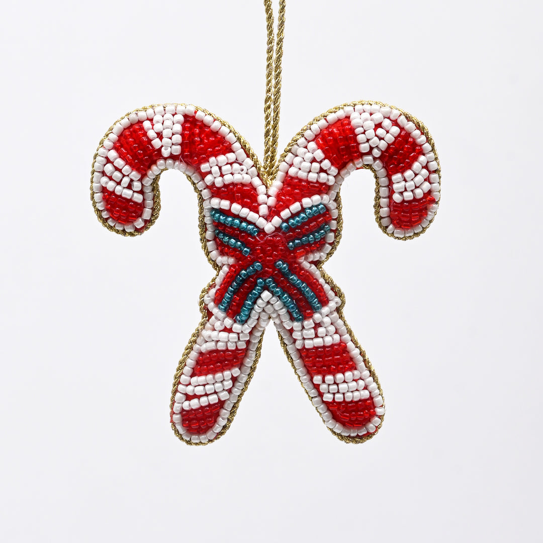 Decorative Hanging Candy Cane Ornament | Christmas Décor