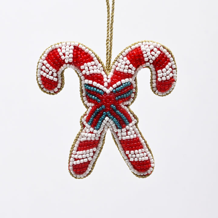 Decorative Hanging Candy Cane Ornament | Christmas Décor