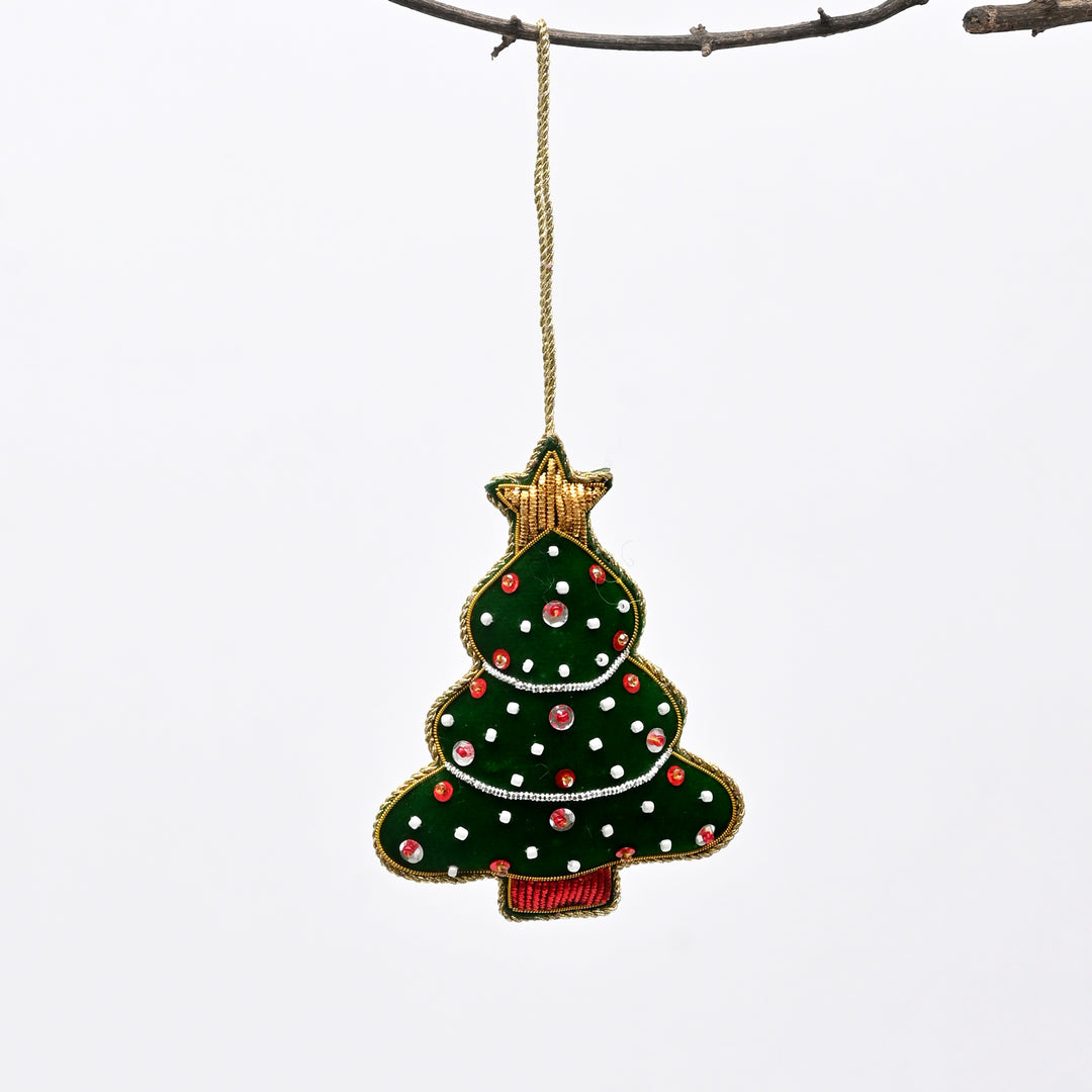 Decorative Tree Ornaments | Green | Hanging Decor