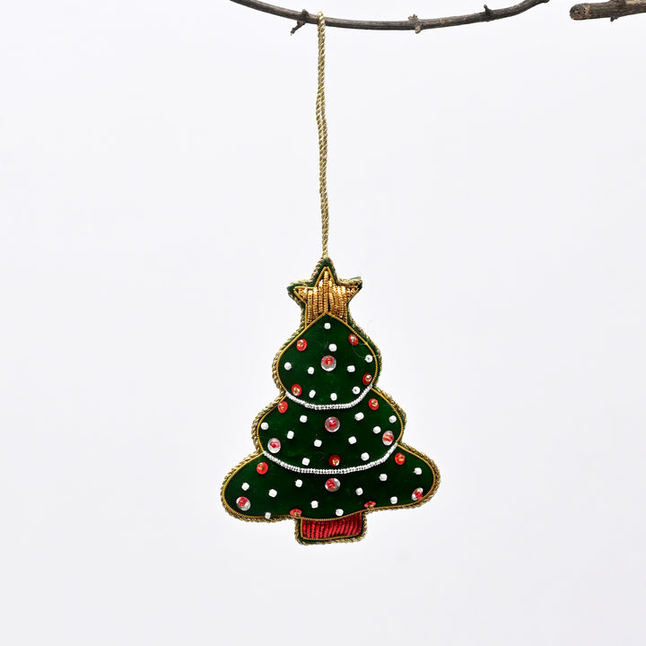 Decorative Tree Ornaments | Green | Hanging Decor