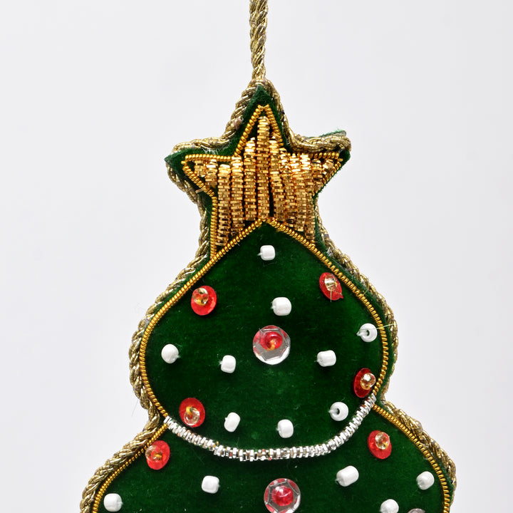 Decorative Tree Ornaments | Green | Hanging Decor