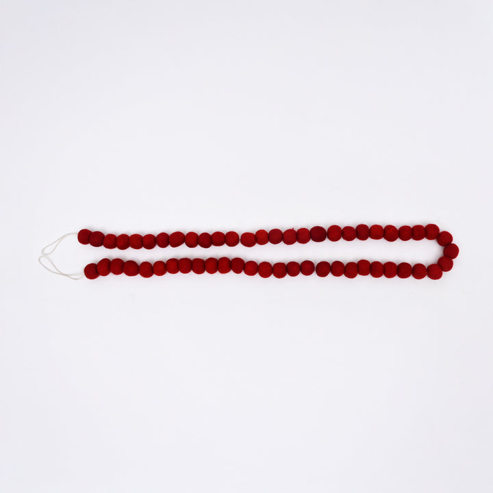 Christmas Décor Garland | Felt | Red