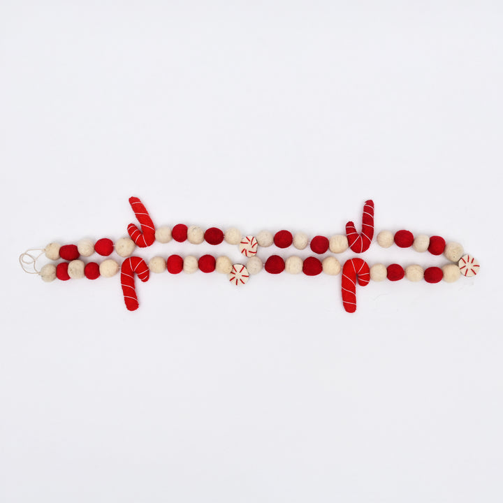 Felt Christmas Garland | Holiday Decor