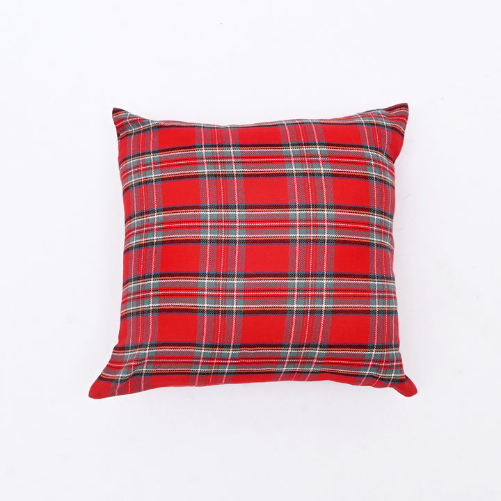 Decorative Pillow | Poly Dupion Pillow with Embroidery, 18x18"