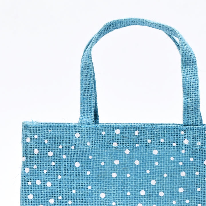 Christmas Gift Bag | Laminated Printed Gift Bag | Ice Blue